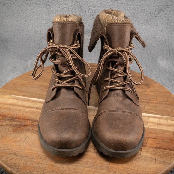 White Mountain Women's Winter Boot Brown Size 9 M - Picture 2 of 6